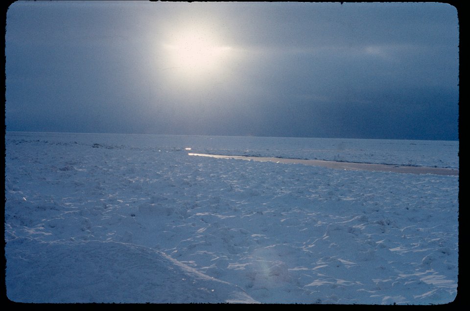 Winter lake scape 1977